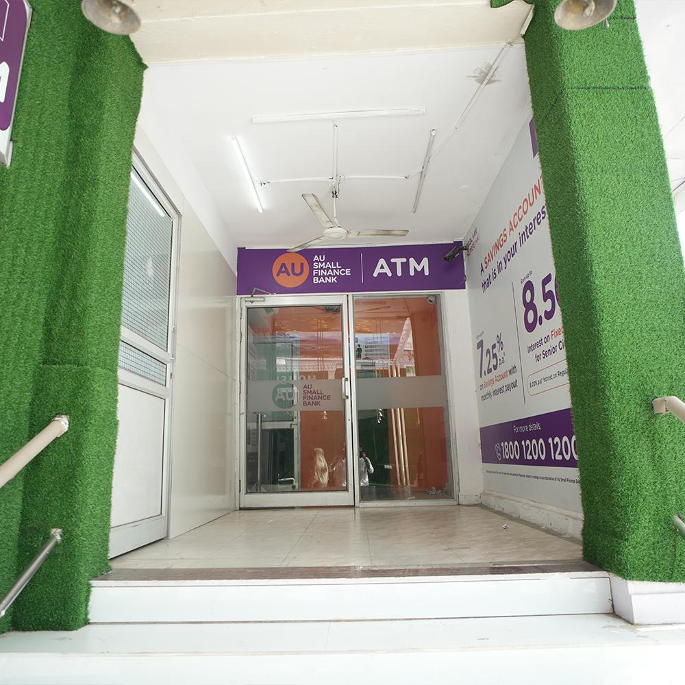 ATM and bank